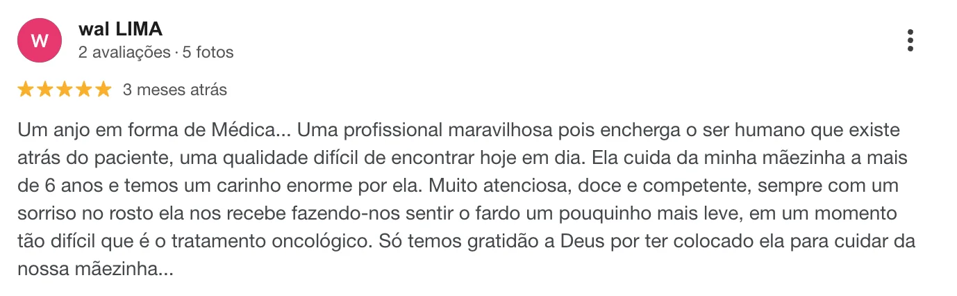 Avaliação de wal LIMA