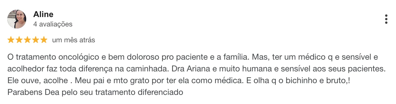 Avaliação de Aline