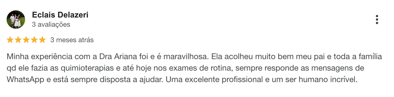 Avaliação de Eclais Delazeri
